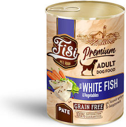 Hrana umeda - FISI DOG ADULT WHITE FISH & VEGETABLES 400gr