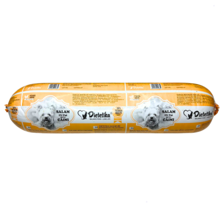 Hrana umeda - Hrana pentru caini Salam Dietetika  – PUI 1kg