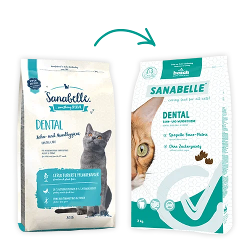 Hrana uscata - Hrana uscata pentru pisici Sanabelle Dental