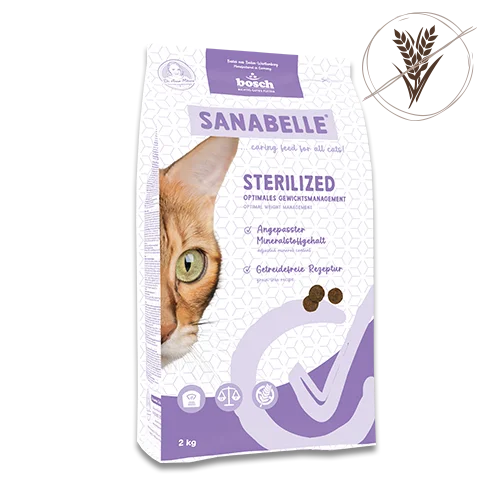 Hrana uscata - Hrana uscata pentru pisici Sanabelle Sterilized