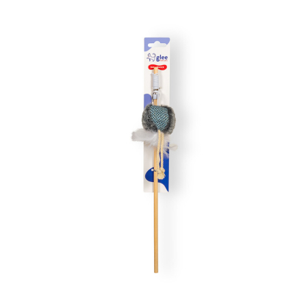 Pisici - Jucărie pentru pisici, Ball Teaser cu Catnip