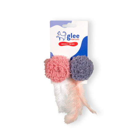 Pisici - Jucărie pentru pisici, Wooly Twins