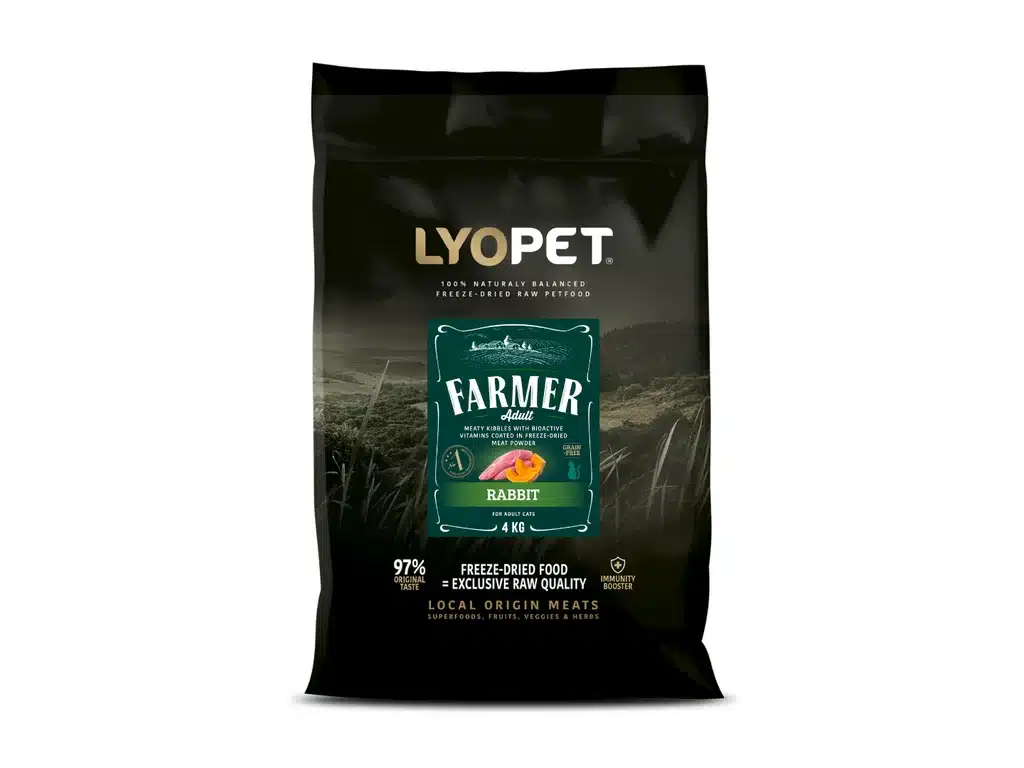 Hrana uscata - LYOPET Farmer Iepure – Pisici 1,5kg