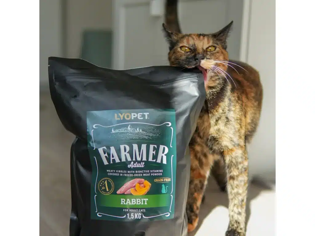 LYOPET Farmer Iepure – Pisici 1,5kg [3]
