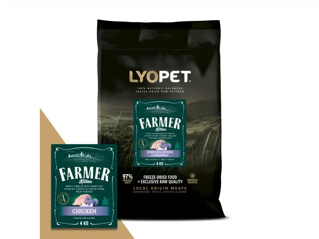 PRODUSE - LYOPET Farmer Kitten Starter- Pui