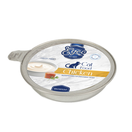 PRODUSE - Mousse cu pui pentru pisici adulte