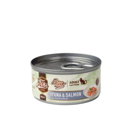 PRODUSE - Pure Meat Cat Adult cu Ton & Somon 80gr