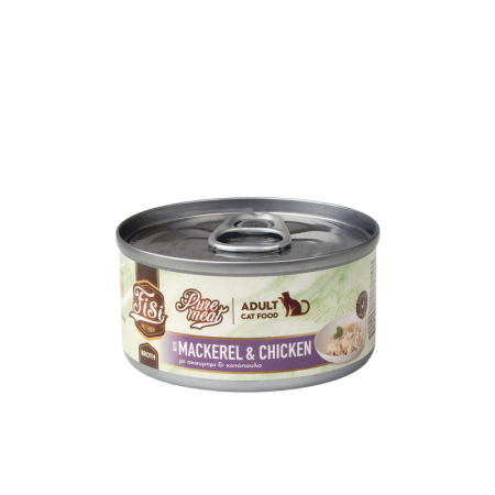 Recompense și snackuri - Pure Meat Cat Adult cu Macrou & Pui 80gr