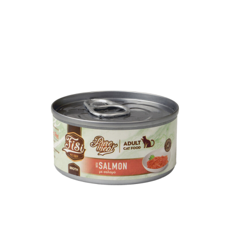 PRODUSE - Pure Meat Cat Adult cu Somon 80gr