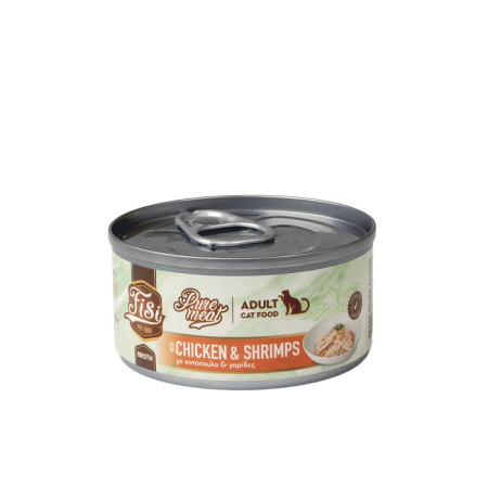 Recompense și snackuri - Pure Meat Cat Adult cu Pui & Creveti 80gr