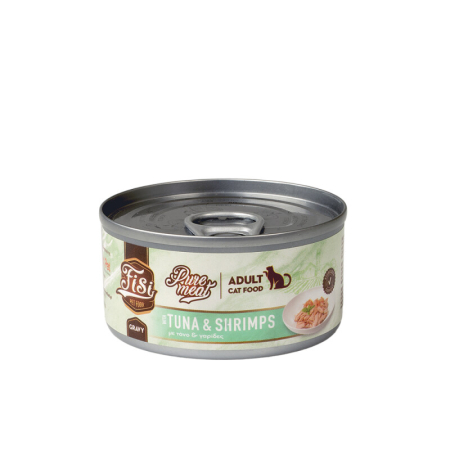 Recompense și snackuri - Pure Meat Cat Adult cu Ton & Creveti 80gr