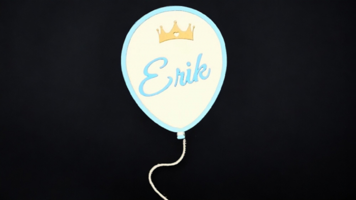 Placheta Balon cu nume [2]