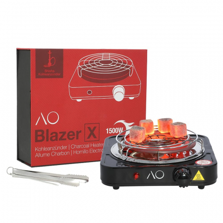 Aprinzator electric pentru carbuni narghilea, AO Blazer, 1500W [0]
