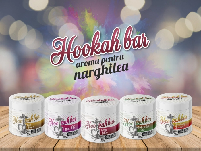 Aroma Narghilea HookahBar - WATERMELON CHILL (200gr) [2]