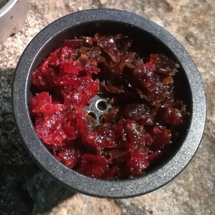 aroma narghilea zero shisha afina menta [5]