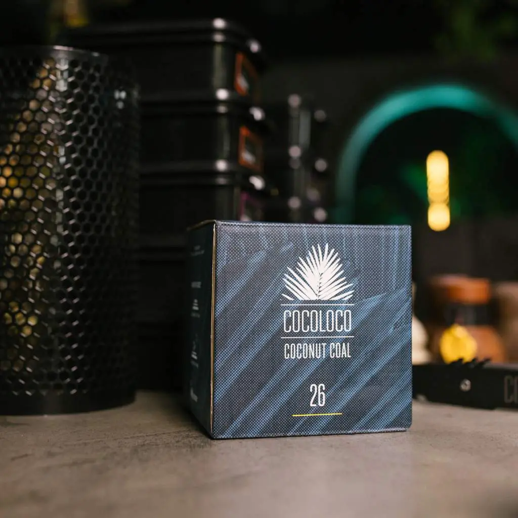 carbuni coals narghilea shisha hookah cocos natural cocoloco c26 [2]