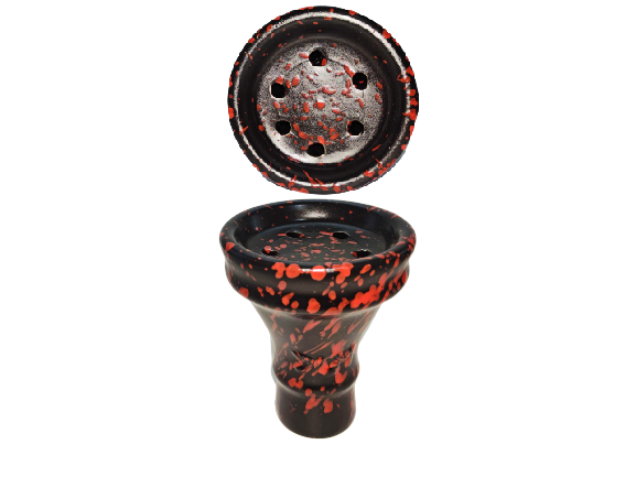 Creuzet Narghilea Clasic - DUM BLACK-RED [2]