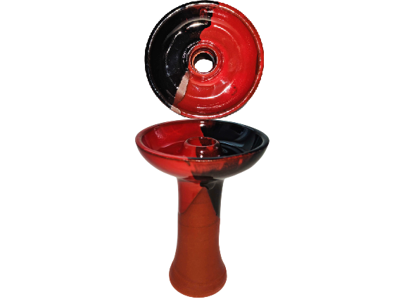 Creuzet Narghilea Phunnel - DUD VULCAN RED-BLACK [2]