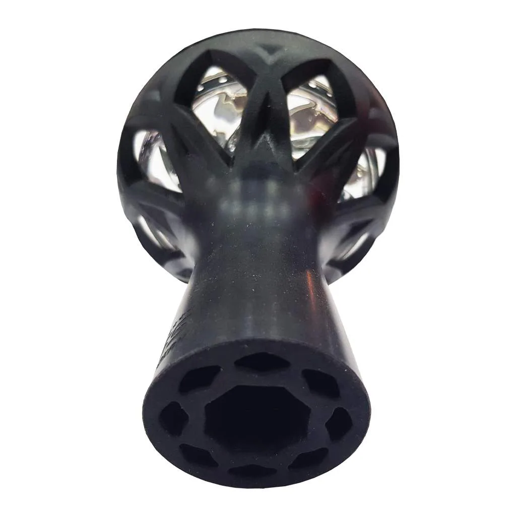 creuzet phunnel sticla silicon albastru ceramica bowl shisha [3]