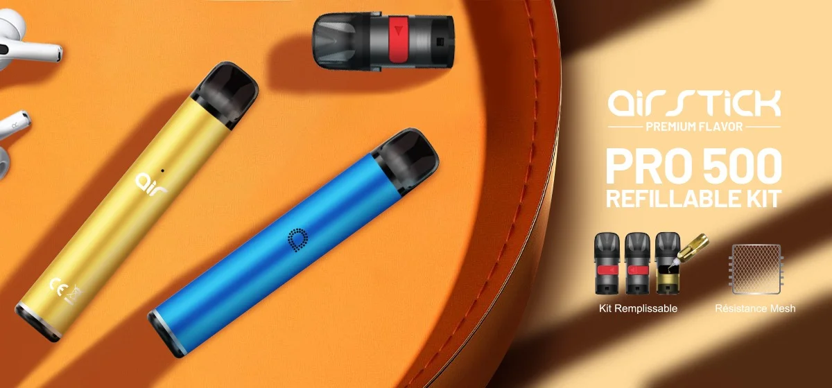 kit tigara electronica vape pod airstick pro 500 gold [5]