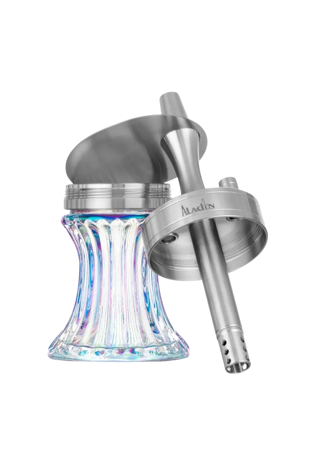 narghilea aladin 2go inox calitate lux premium [2]