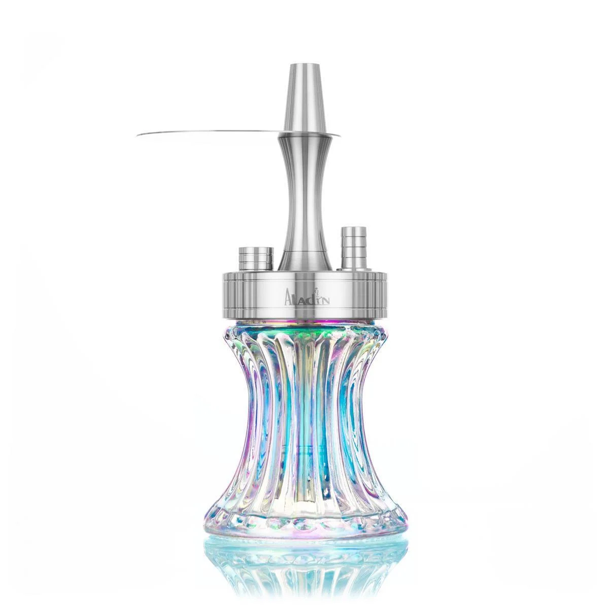 narghilea aladin 2go inox calitate lux premium [2]