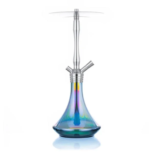 narghilea aladin shisha MVP 460 inox calitate lux premium red [2]
