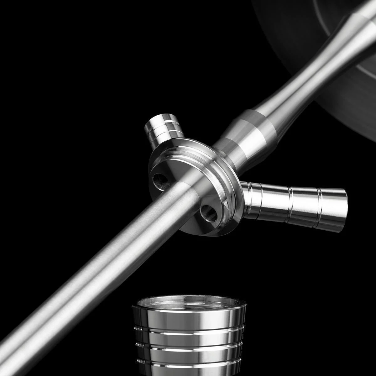 narghilea aladin shisha MVP 460 inox calitate lux premium red [5]