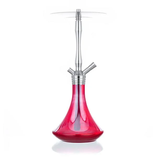 narghilea aladin shisha MVP 460 inox calitate lux premium red [2]
