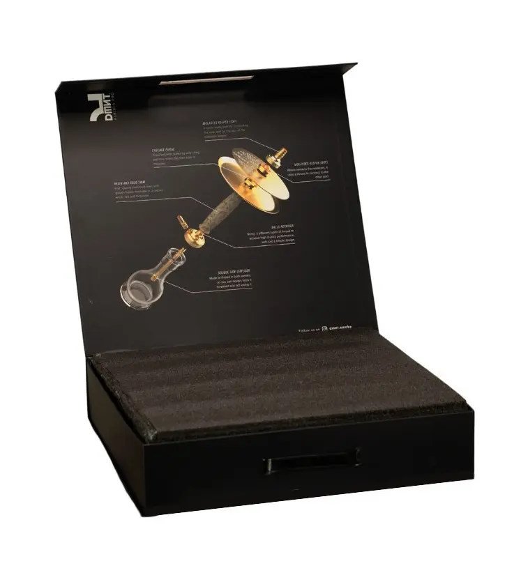 narghilea dmnt shisha alkimia proinox calitate lux premium turcoaz [3]