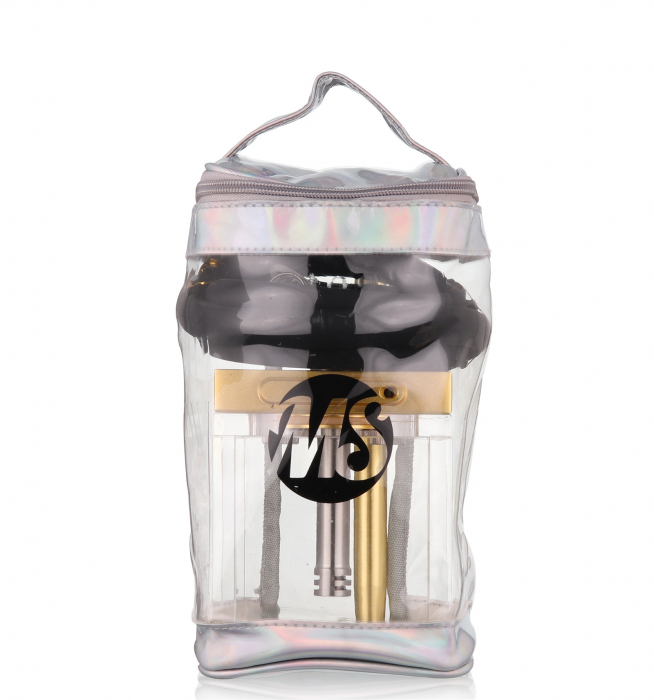 narghilea MaShisha MS Bebe inox calitate lux premium black [3]