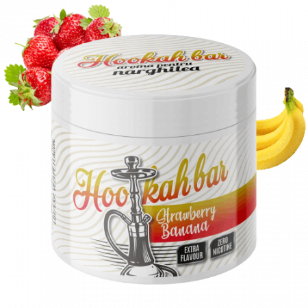Arome HOOKAHBAR - Aroma Narghilea HookahBar - CAPSUNI, BANANA (200gr)