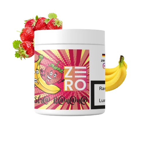 Arome ZERO - aroma narghilea zero shisha capsuni banana