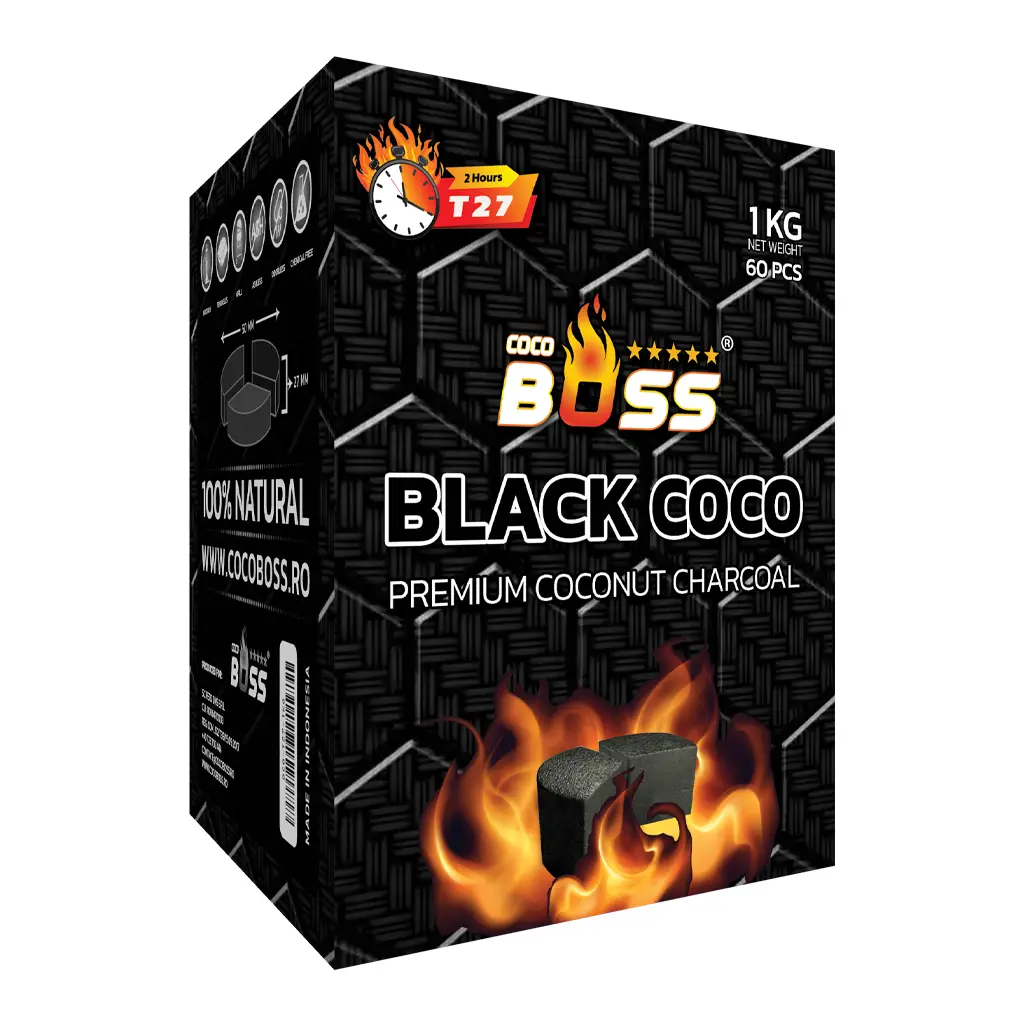 Carbuni - carbuni coals narghilea shisha hookah cocos natural T27