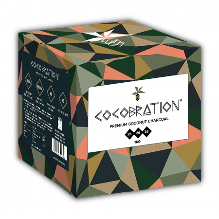 Carbuni - carbuni coals narghilea shisha hookah cocos natural cocobration c26