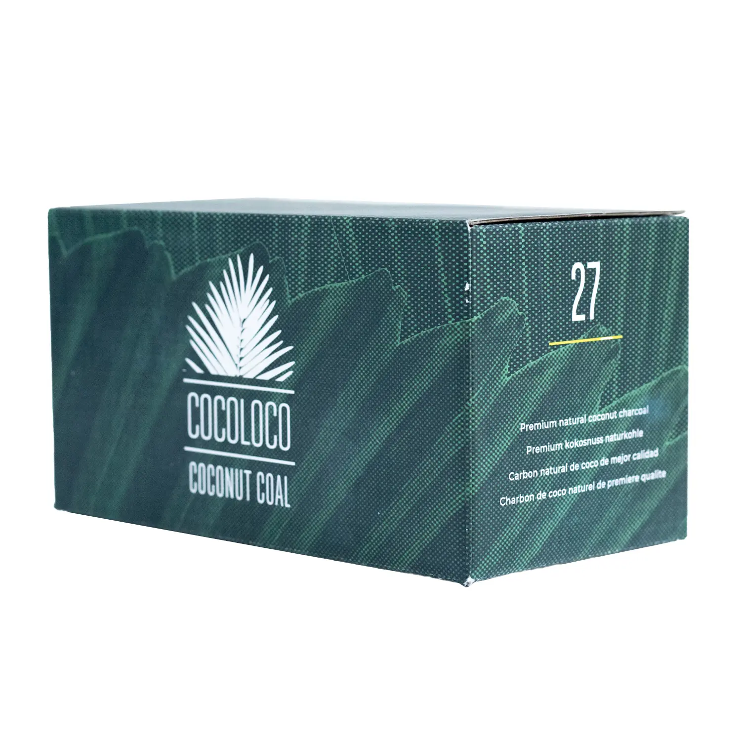 Carbuni - carbuni coals narghilea shisha hookah cocos natural cocoloco c27