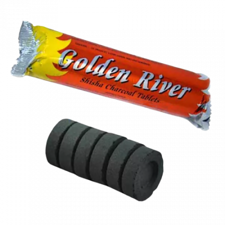 Carbuni - Carbuni Narghilea cu Autoaprindere - GOLDEN RIVER (33MM)
