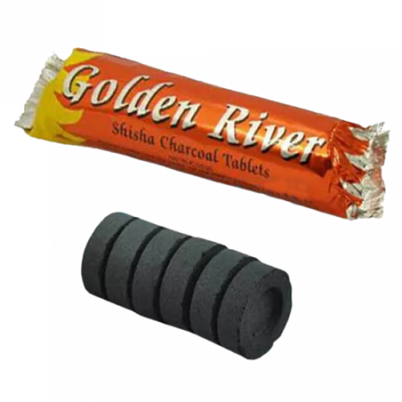 Carbuni - Carbuni Narghilea cu Autoaprindere - GOLDEN RIVER (40MM)