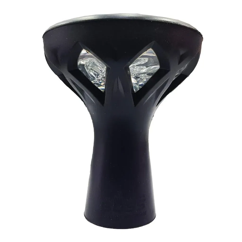 Creuzete - creuzet phunnel sticla silicon negru ceramica bowl shisha