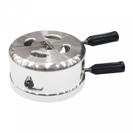 HMD - Heat Management Device - HMD - Smoke Box Narghilea - COCO BOSS SILVER