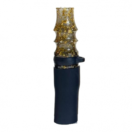 Mustiuc Narghilea - mustiuc narghilea negru gold personalizat sticla silicon shisha hookah