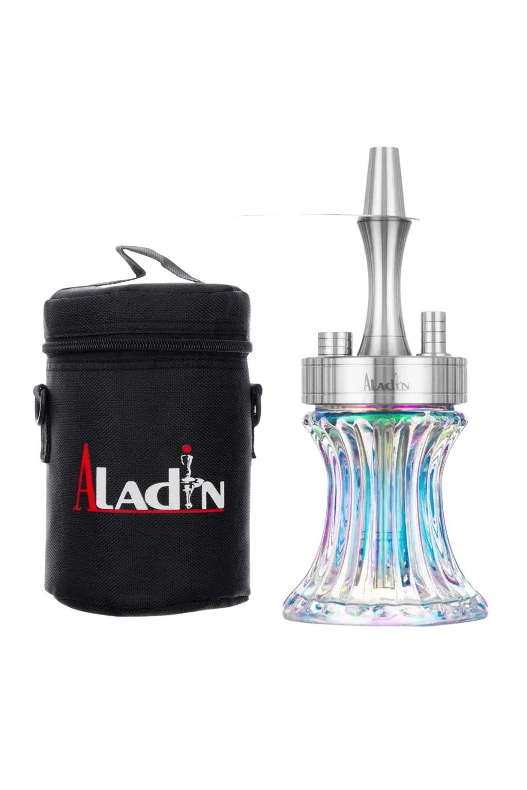 Narghilele - narghilea aladin 2go inox calitate lux premium