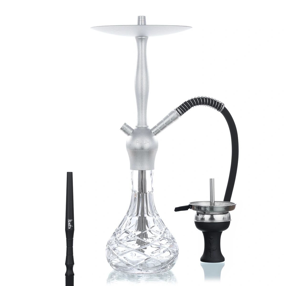 Narghilele - narghilea aladin admiral inox calitate lux premium