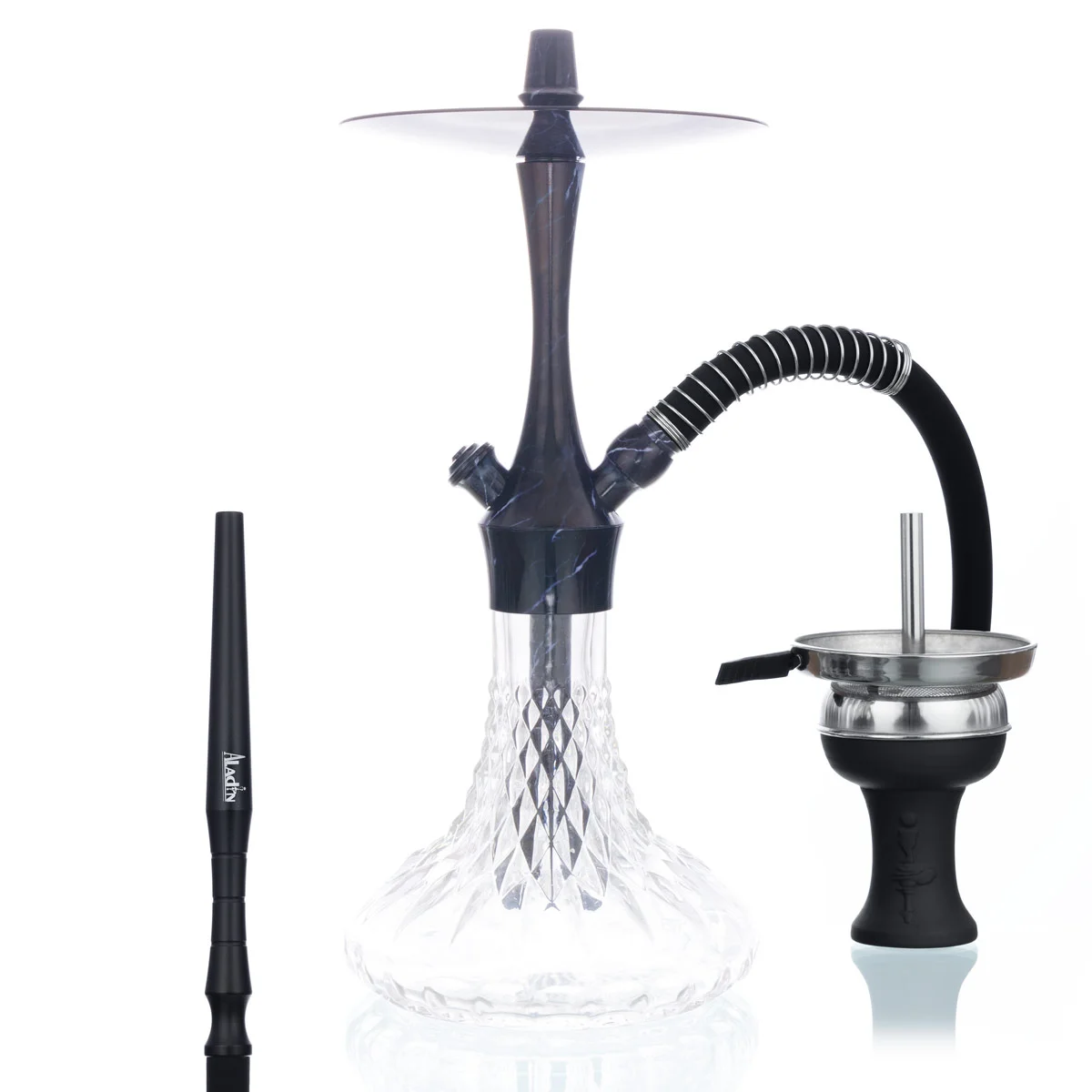 Narghilele - narghilea aladin alux 380 inox calitate lux premium