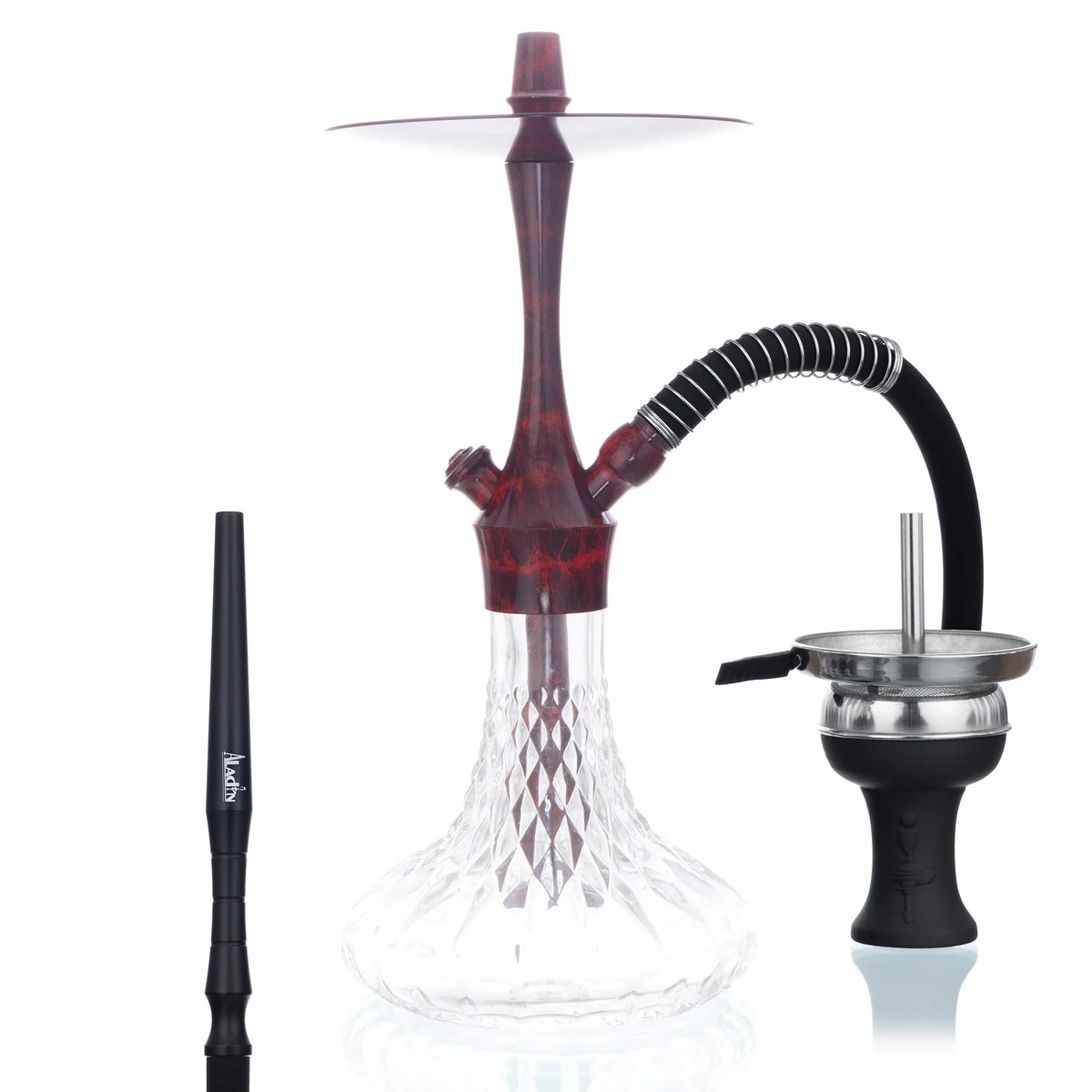 Narghilele - narghilea aladin alux 380 inox calitate lux premium