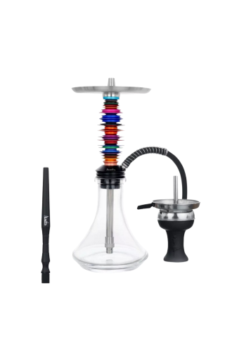 Narghilele - narghilea aladin MVP A36 inox calitate lux premium red