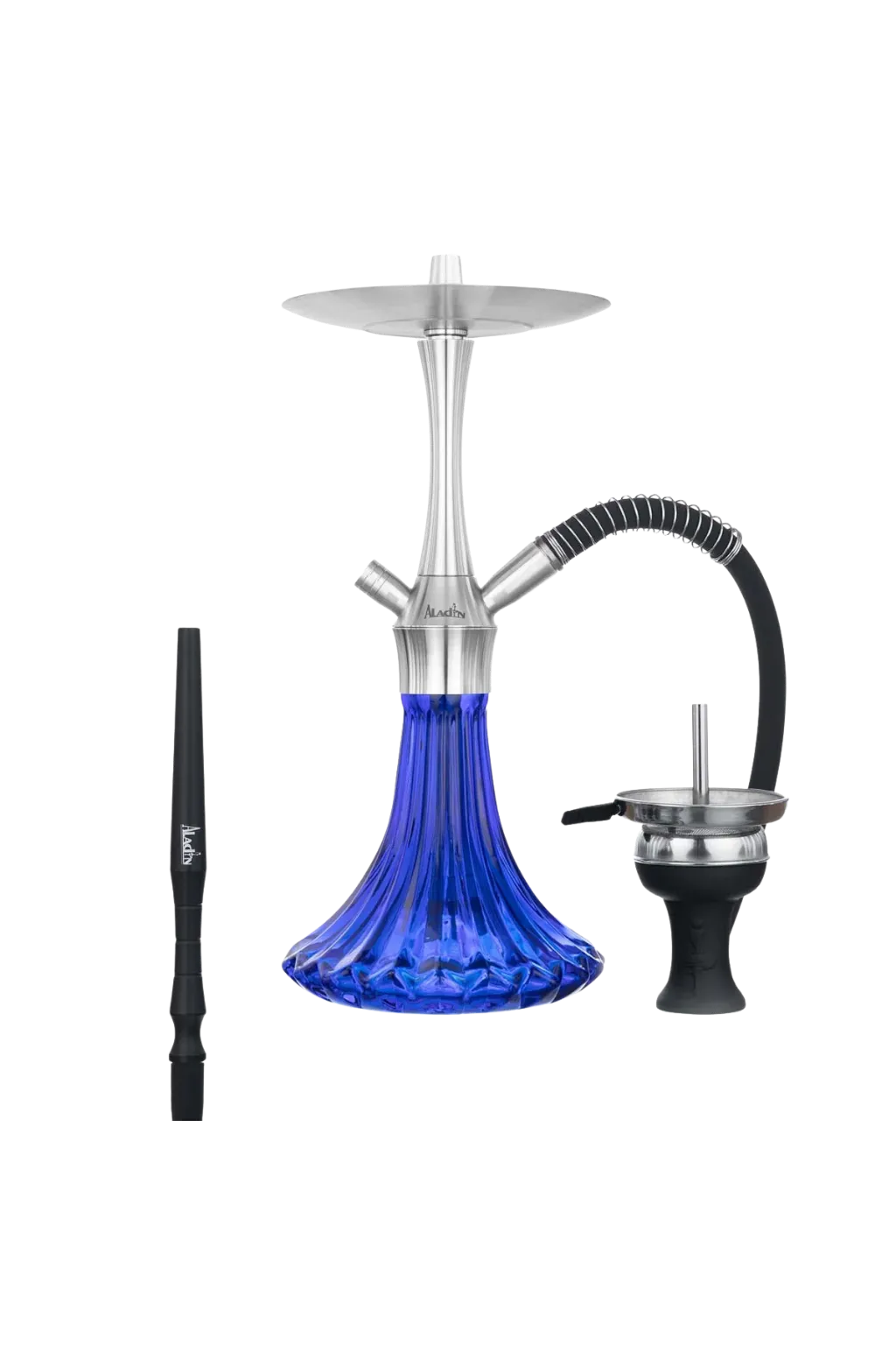 Narghilele - narghilea aladin MVP A36 inox calitate lux premium blue