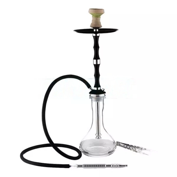 Narghilele - narghilea inox gri 65 cm premium lux calitate shisha hookah