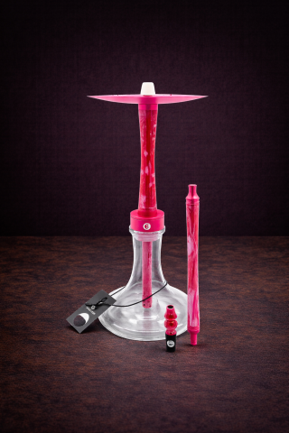 Narghilele - narghilea chameleon shisha series 2.0 calitate lux premium rosu