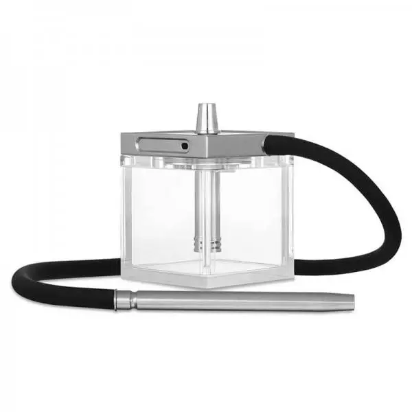 Narghilele - narghilea MaShisha MS Bebe inox calitate lux premium silver